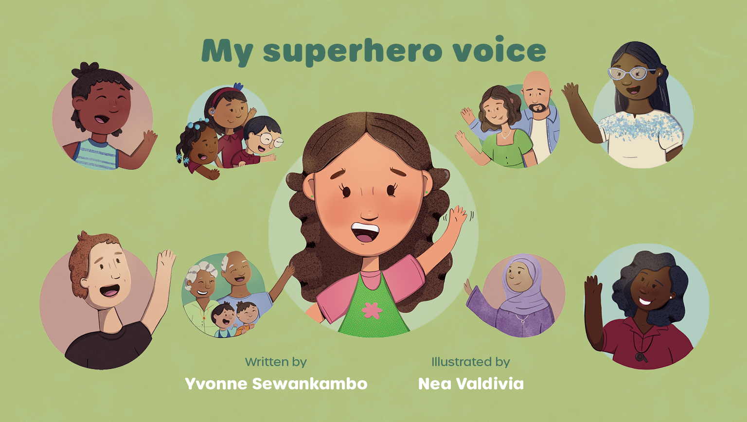 My super hero voice page banner